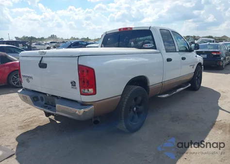 2004 Dodge Ram 1500 Slt/Laramie из США, поврежденный, VIN 1D7HA18D64S628254
